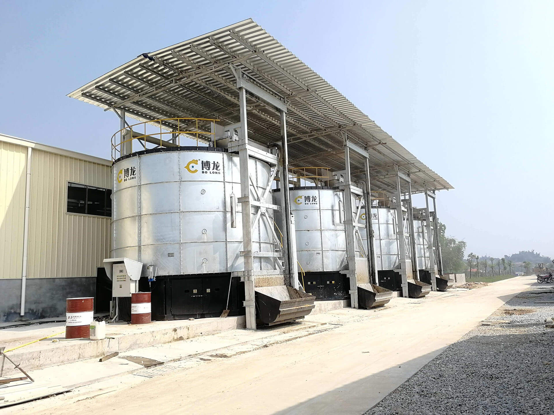 New changes in duck manure in large-scale duck farms